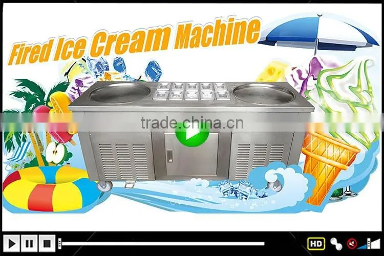 Small fried ice cream machine with low price for street business