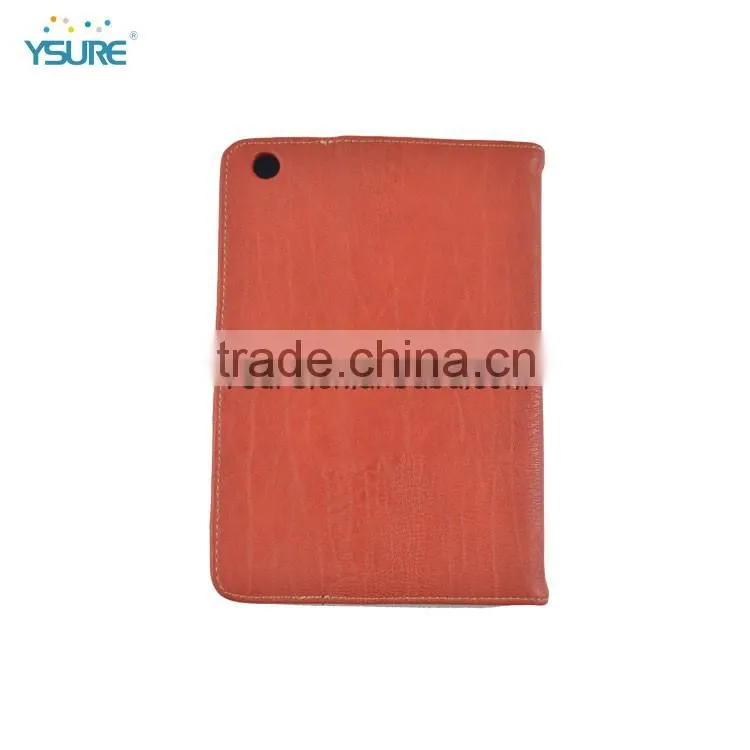 Lambskin stand leather case for ipad mini 2