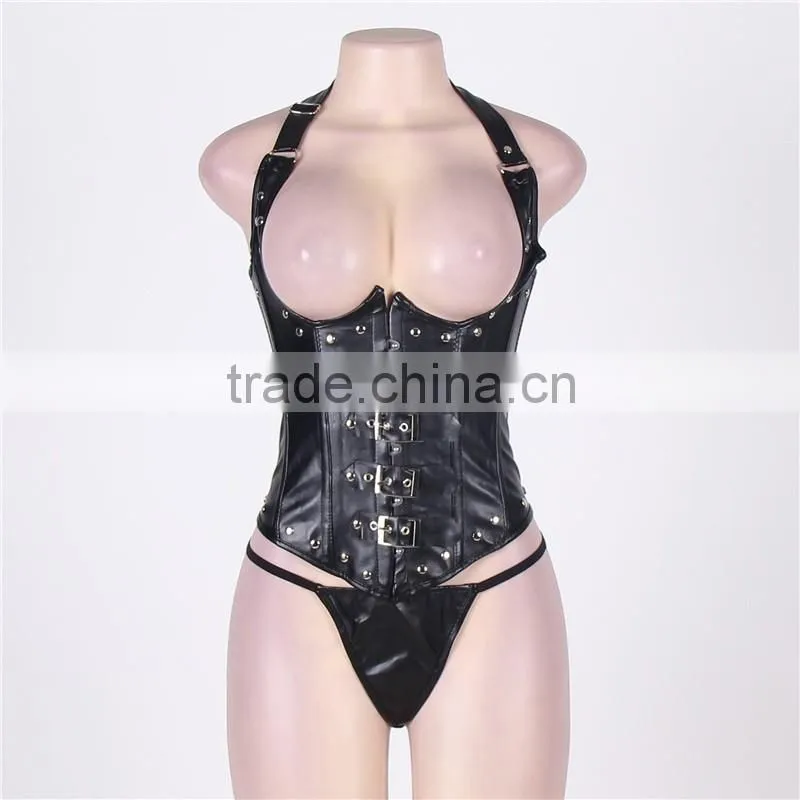 High quality hot sale cheap plus size steel boned underbust corset