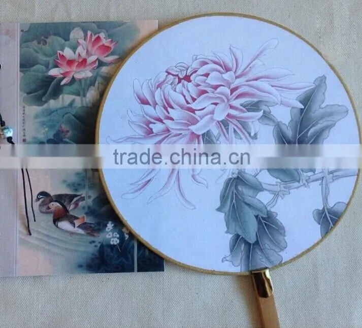 2015 New Hioliday Sale Event Party Supplies Paper Hand Fan Wedding Decoration