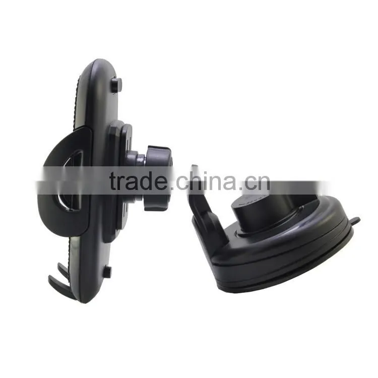 Universal Smart Phone Car Mount with Suction for Dashboard / Windshield Cell Phone Holder Compatible with any Smartphone