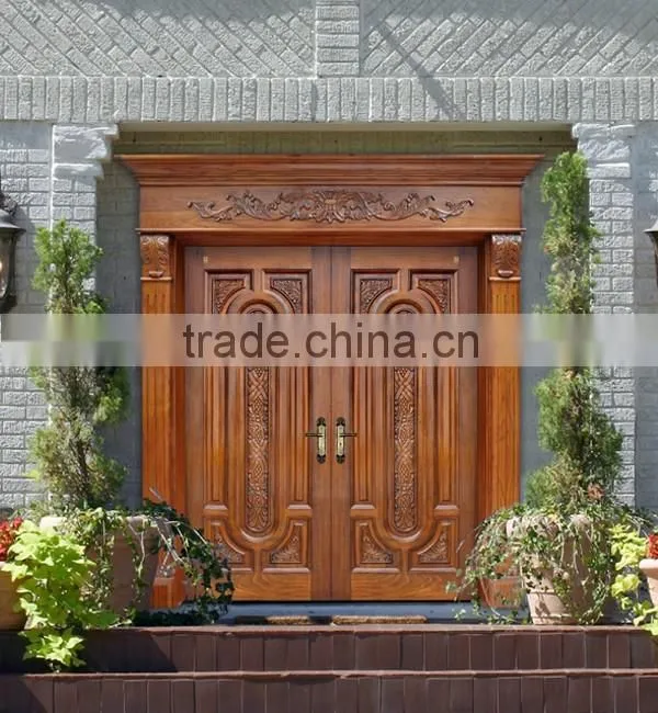 arch top double entry french door with good price