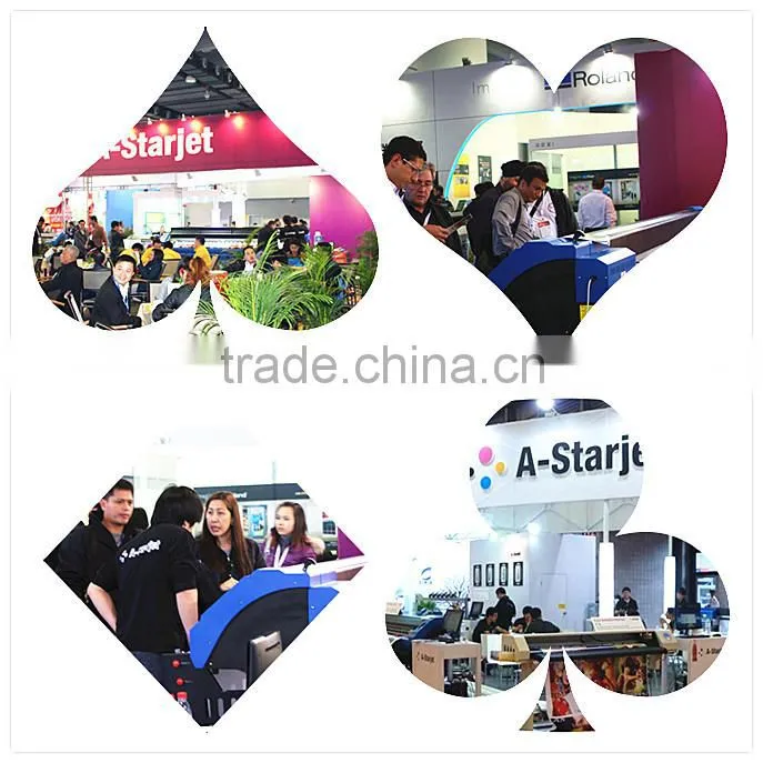 A-Starjet LED UV Flatbed, 1.7M/5.6Feet/67Inch Printer with DX5, DX7