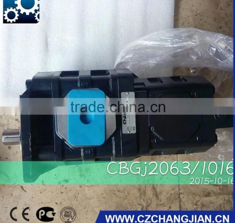 CHANGLIN ZL50H wheel loader gear pump CBGj2060/1016,gear pump for CHANGLIN ZL50H loader