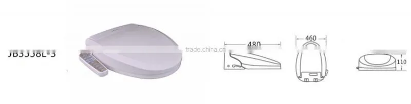 Plastic electronic bidets family intelligent sensor toilet seats