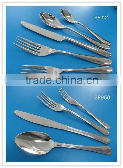 fashionable stainless steel flatware