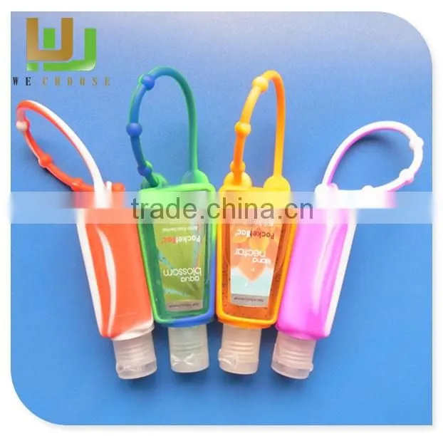 Wholesale mini pocket lip gloss tube silicone holder