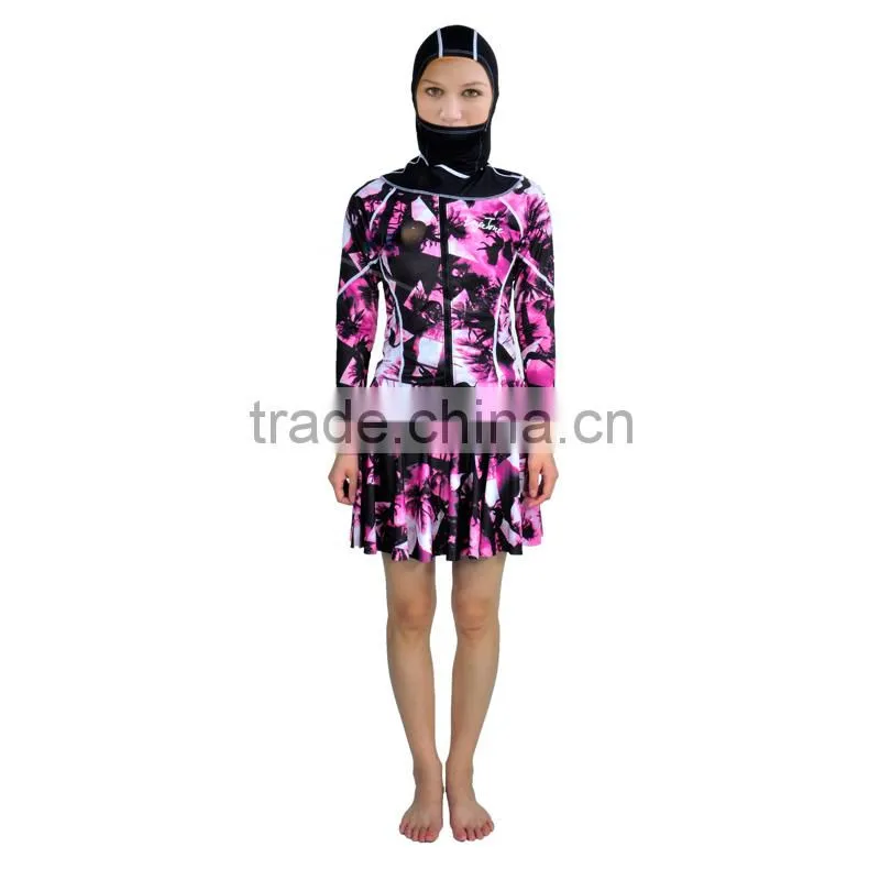 swimming suit with for islamic woman