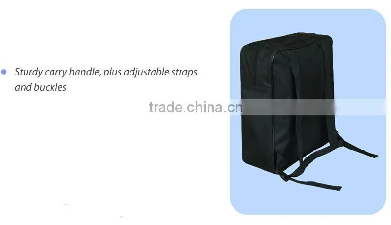 Topmedi1xLarge Storage Waterproof 22L Adjustable Strap Buckles Scooter&Wheelchair Bag Wheelchair Accessories for Elderly