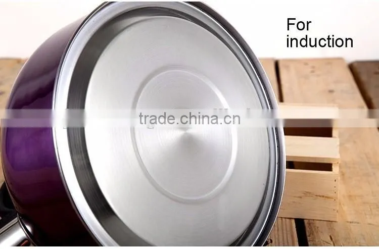 2016 China export 2.5L stainless stell whistle induction teapot