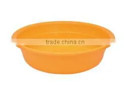 5.5L 33*9cm round plastic wash basin