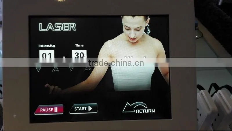 V100 Multi function 5 in 1 Diode Laser Vacuum RF Roller Cavitation Liposuction Sixpolar RF slimming beauty Machine