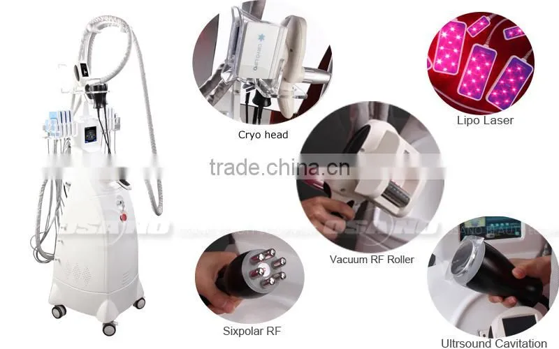 Multifunction machine Cooling Destroy Fat Cell Vertical Vacuum kryolipolysis Equipment
