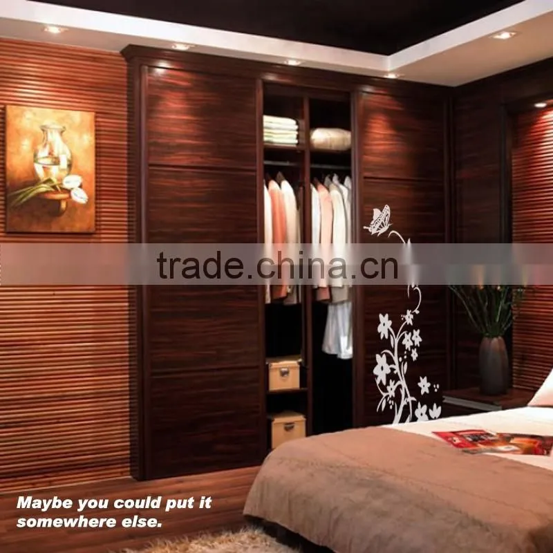 Butterfly pattern fridge door cover decals sticker for home decoration