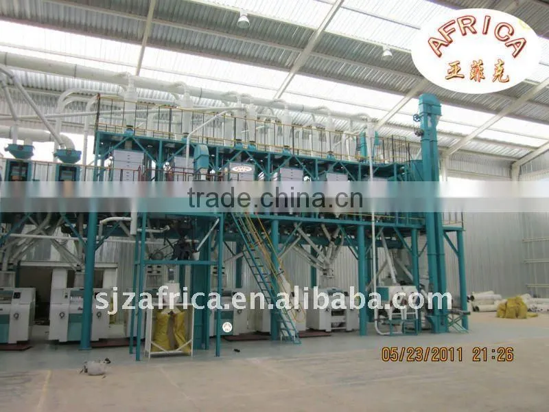 120ton maize milling machine