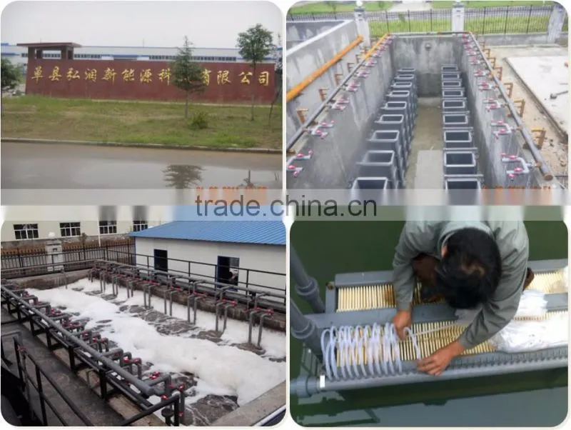 High Efficient MBR Plant with Small Footprint