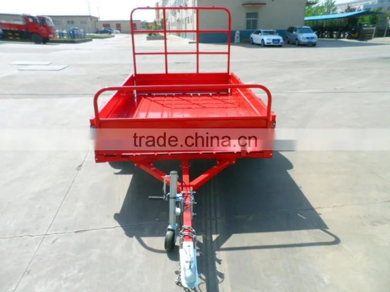 Single axle Aluminum cargo trailer with CE