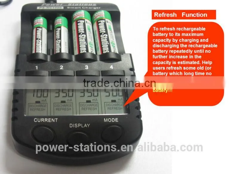 LCD car mobile charger