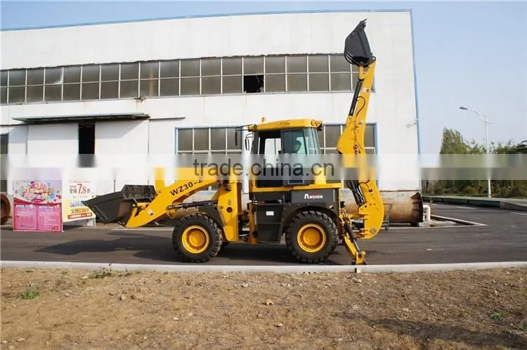 AS790 towable mini tractor loader compact tractor backhoe