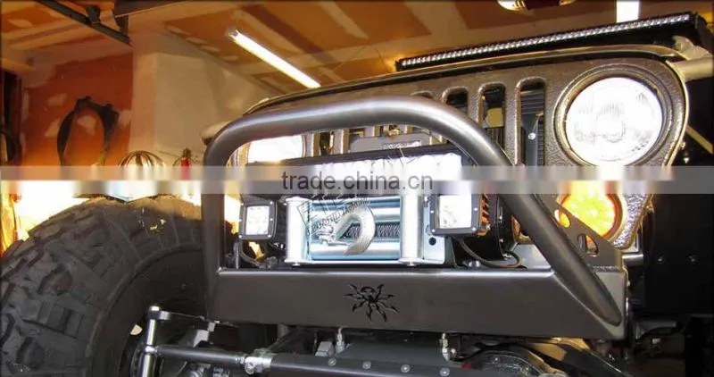 40W 8inch spot flood agriculture farm equipment vehicles heavy duty mining truck trailer tractor led light bar