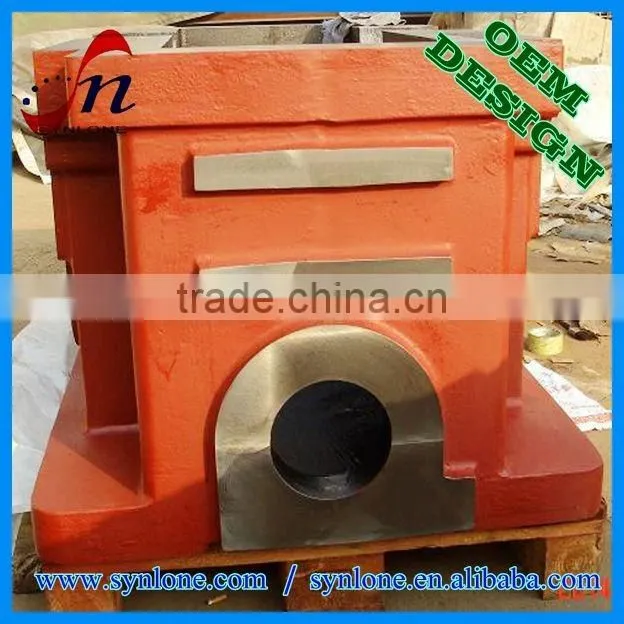 Top quality oil-closed iron gearbox housing with preferential price