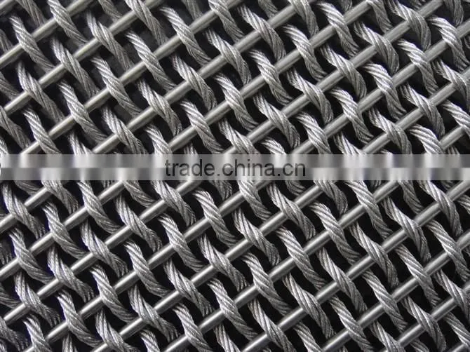 Stainless Steel Wall Cladding Decorative Mesh