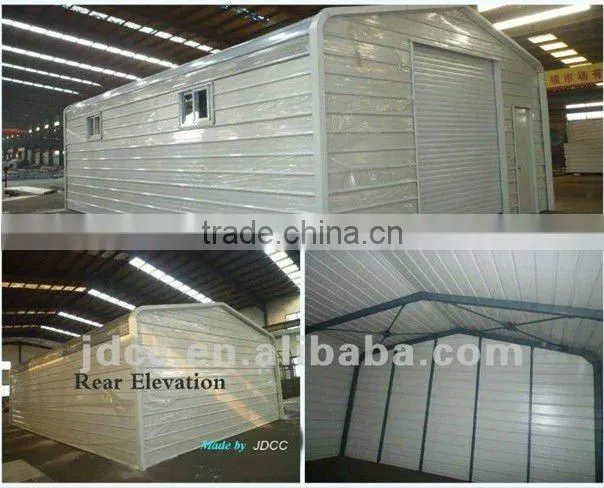 vehicle garage light steel