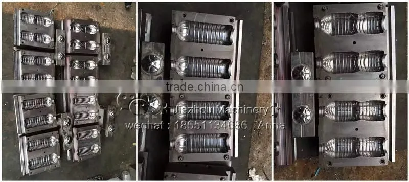 semi automatic pet bottle blowing machine