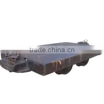 Coal mining platform car from factory/ platform lorry/flat mine car