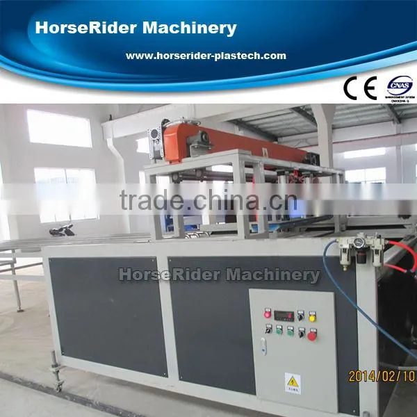 pvc glazed roof tile extrusion machine/pvc tile making machine/pvc tile machine