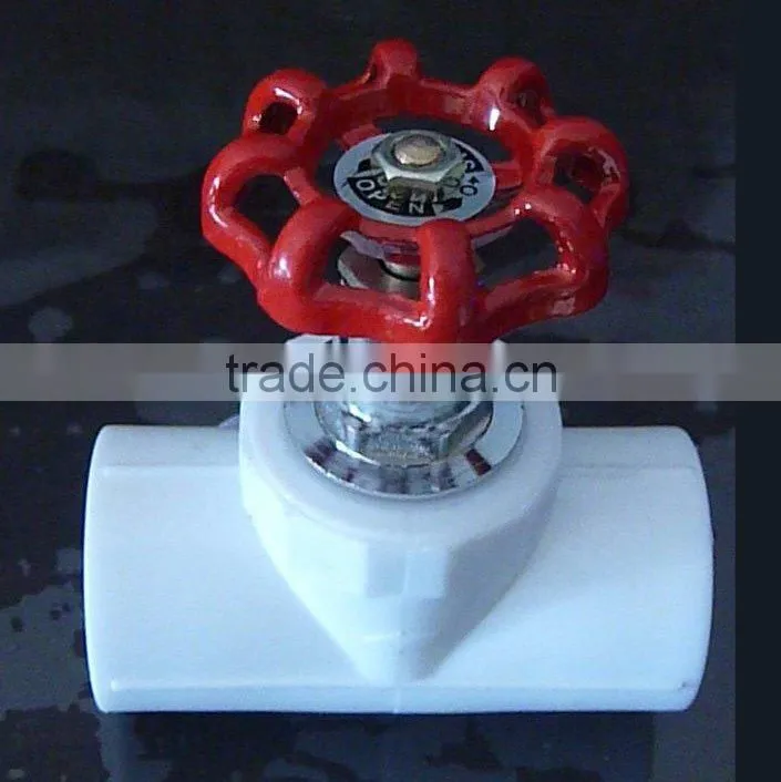 High Quality PPR Valve, ppr stop valve, ppr double valve with ST8020