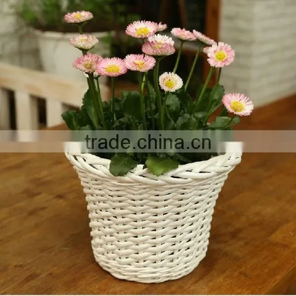 100%handmade craft exquisite wicker flower arranging wicker basket