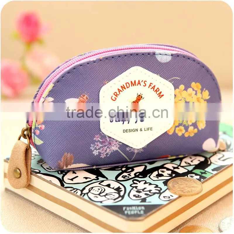 Q1092 Cute cartoon farm coin bag