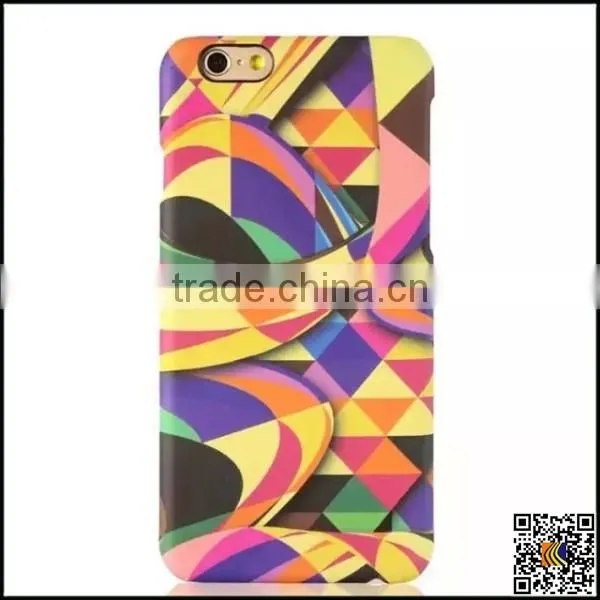 Hot Sale For iPhone 6s Back Cover Case Hard PC Kaleidoscope Pattern Protective Case,3D case for iphone