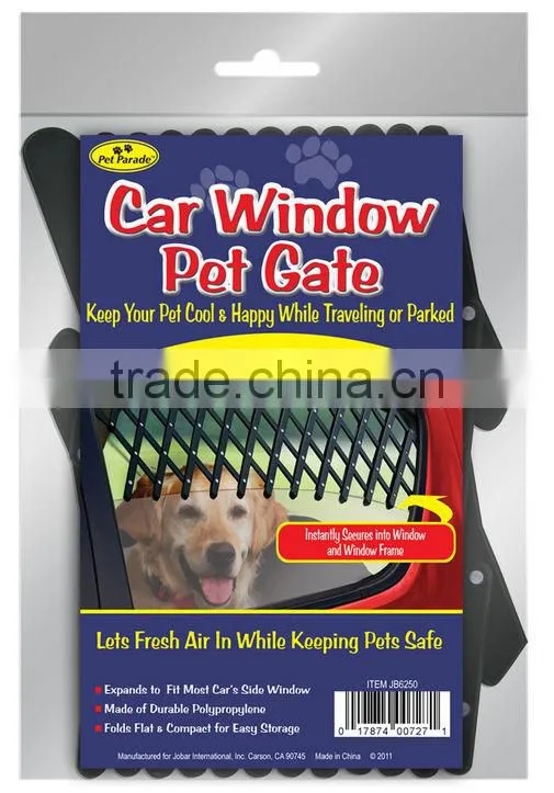 Car Window Pet Gate , Auto Window Pet Gate , Expandable Car Window Pet Gate