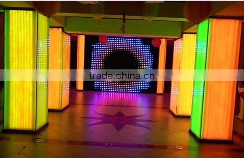 hot selling wedding fabric foldable led stage backdrop