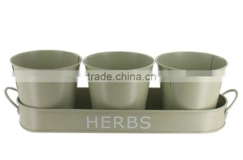 Garden Metal Flower Pot/Planter