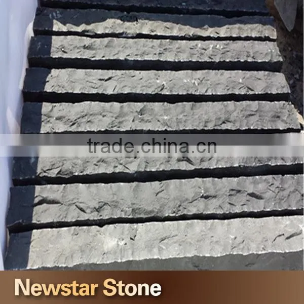 Chinese kerbstone black basalt blocks