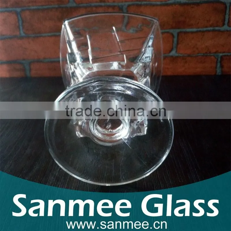 Wholesale Novelty Style Crystal Glass Sugar Bowls