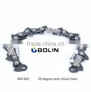 China Manufacture Bolin Brand 12" 3/8"lp .050"gauge Semi Chisel Chain Saw chain