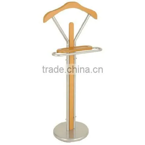 Clothes Hanger Furniturre Household Suit Hanger Stands Metal Suit Valet Rack