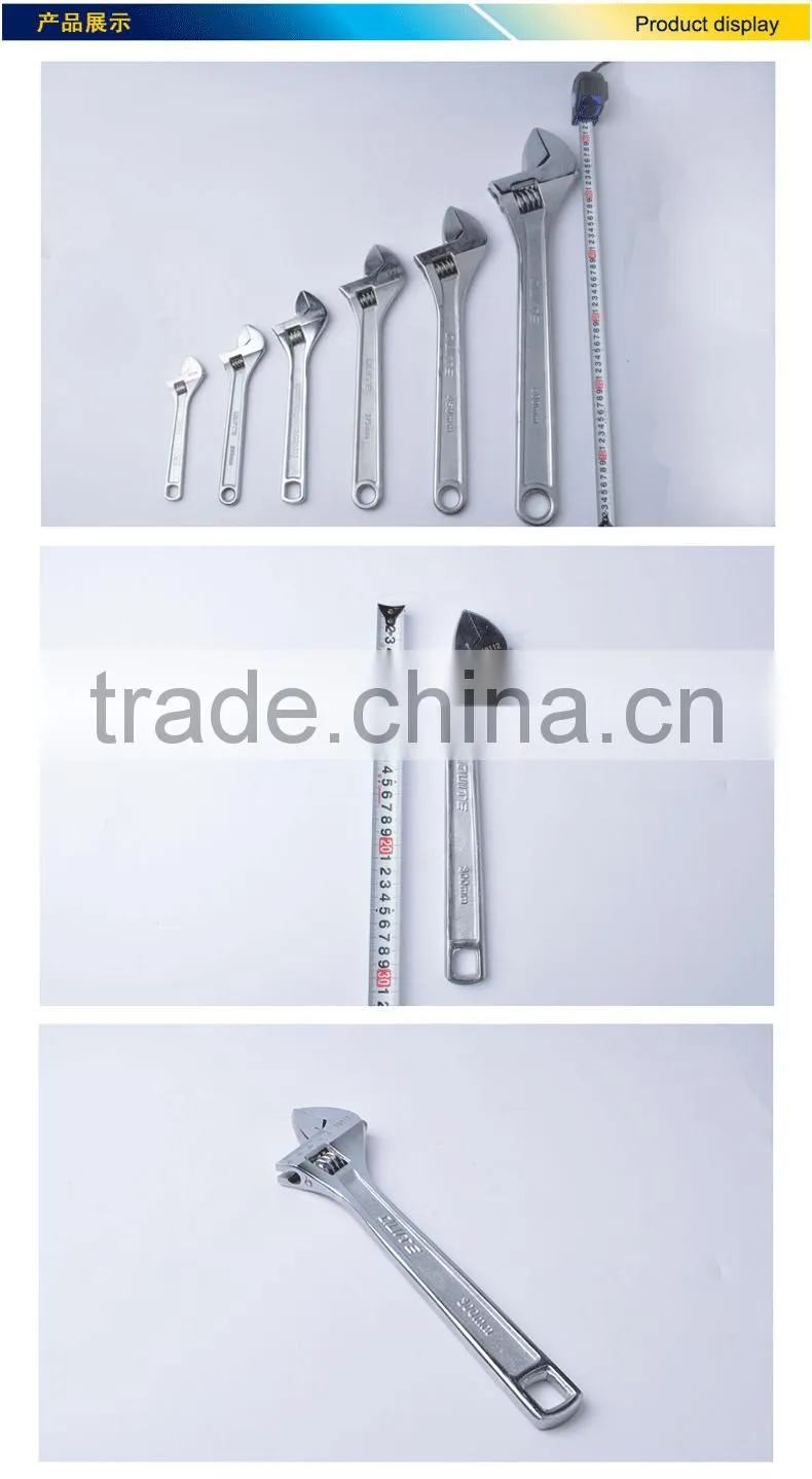 Adjustable Wrench,Adjustable Spanner8'',10'',12'',15'',18",24''