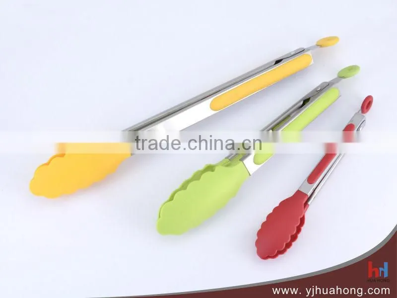 7" Nylon Small Food Tongs
