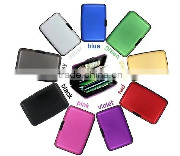 Aluminum Credit Card Holder Protect From RFID Scanning Card Holder