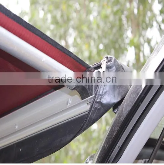 china Manufacturer high grade fabric retractable car awning