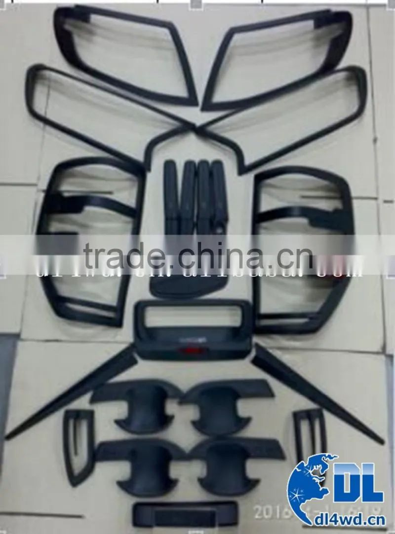 ABS car tail lights cover head lights for D-max
