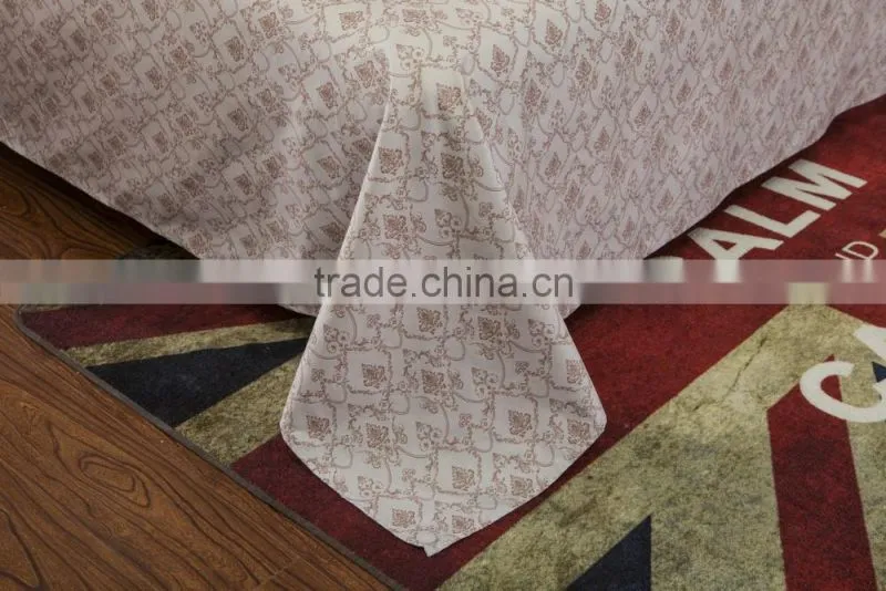 Cotton feeling Fashion Bedding Set Bed Sheet Duvet Cover Set Bed Linens YXBO
