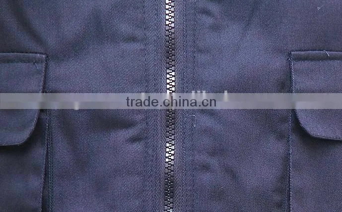 2017 OEM men waistcoat reflective tape vest industrial uniforms waistcoat