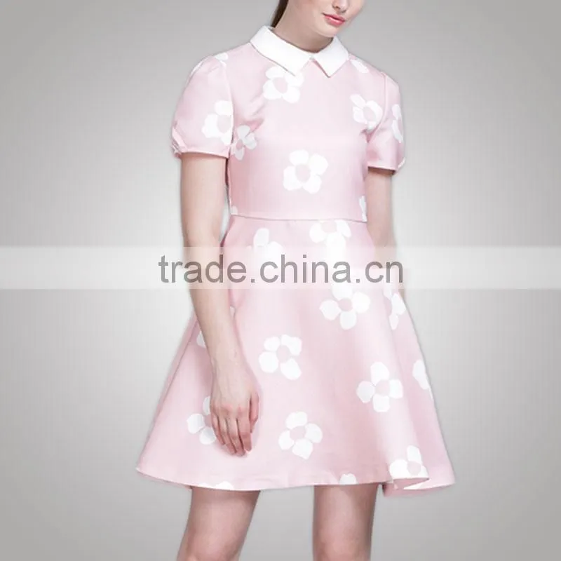 Colorful Sweet 2017 Fashionable Handmade Dress For Grils Summer