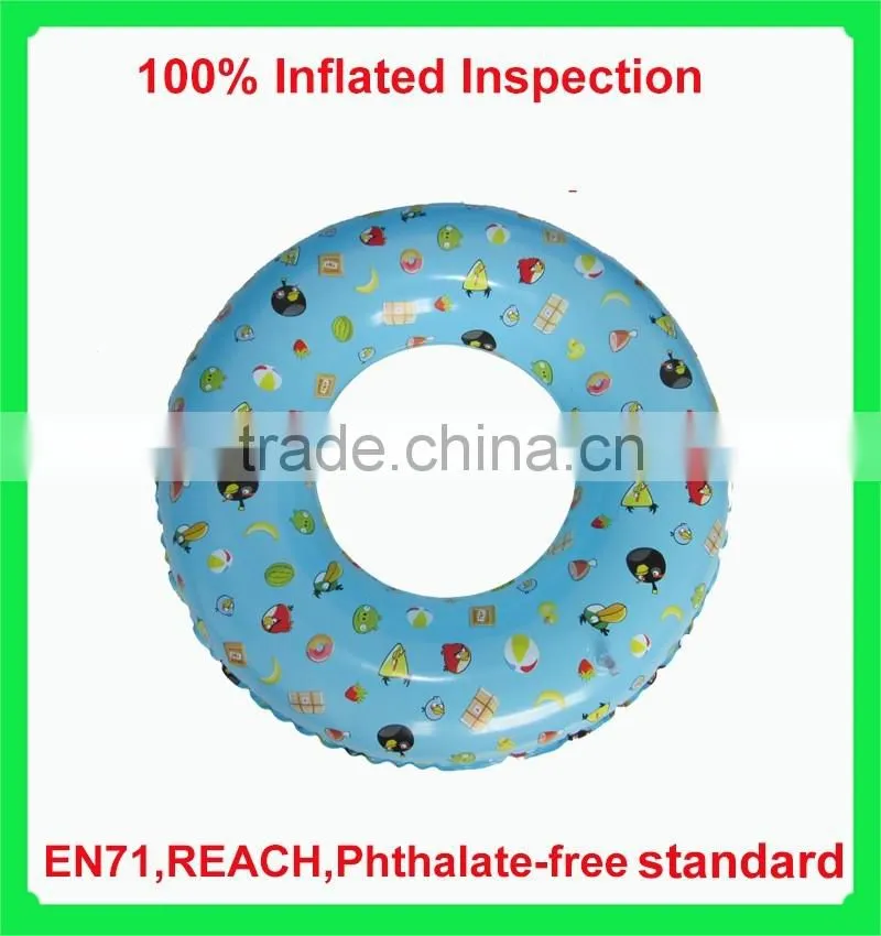 customised printing logo inflatable swimming circle